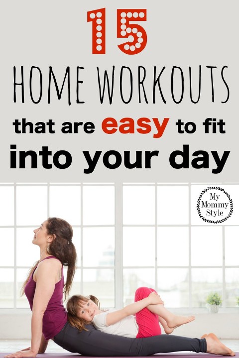 15 home workouts that are easy to fit into your day