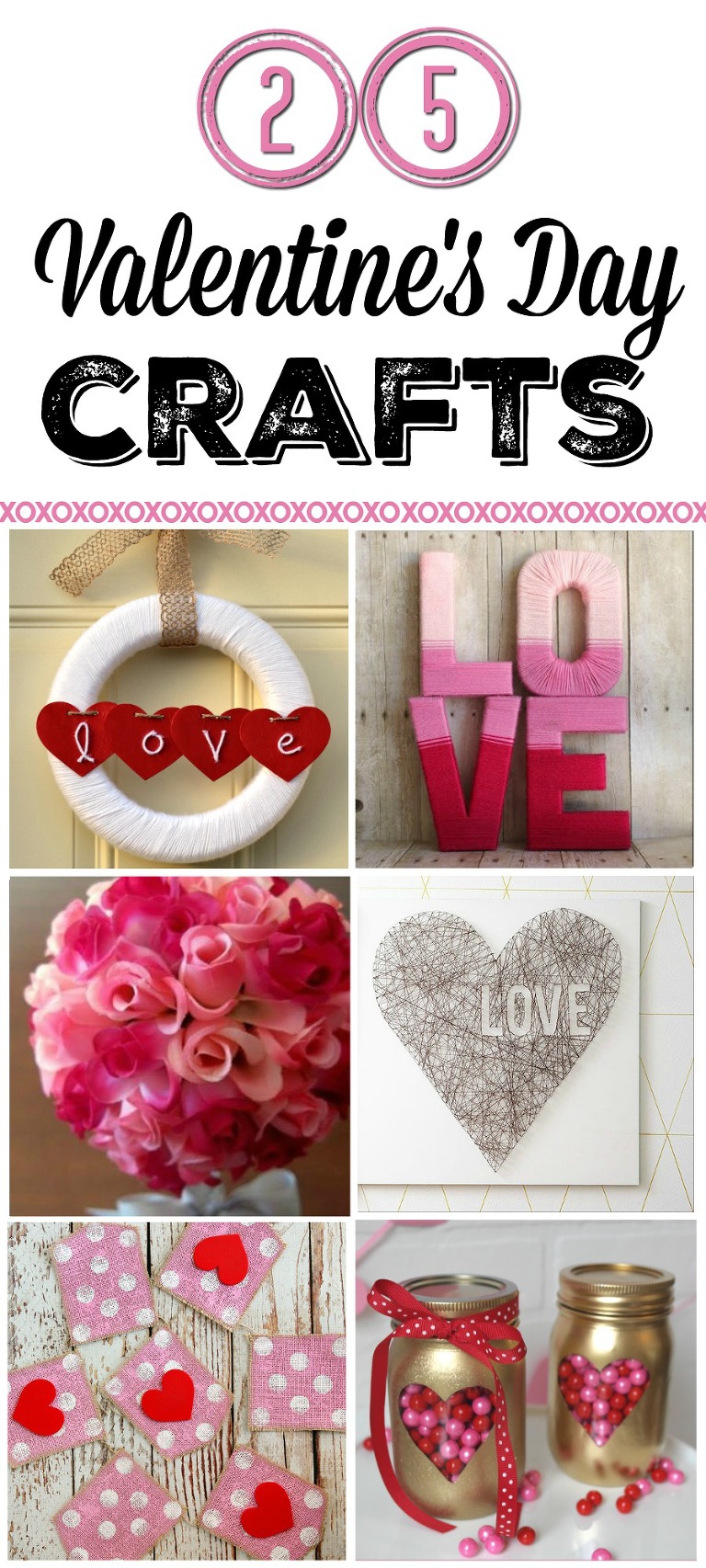 25 easy Valentine's day crafts