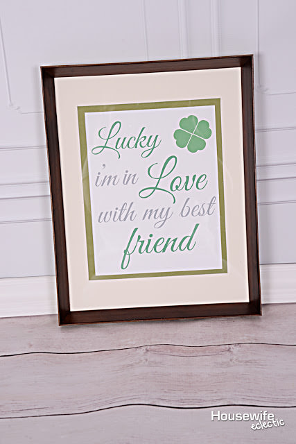 Lucky I'm in Love with My Best Friend Free Printable 2