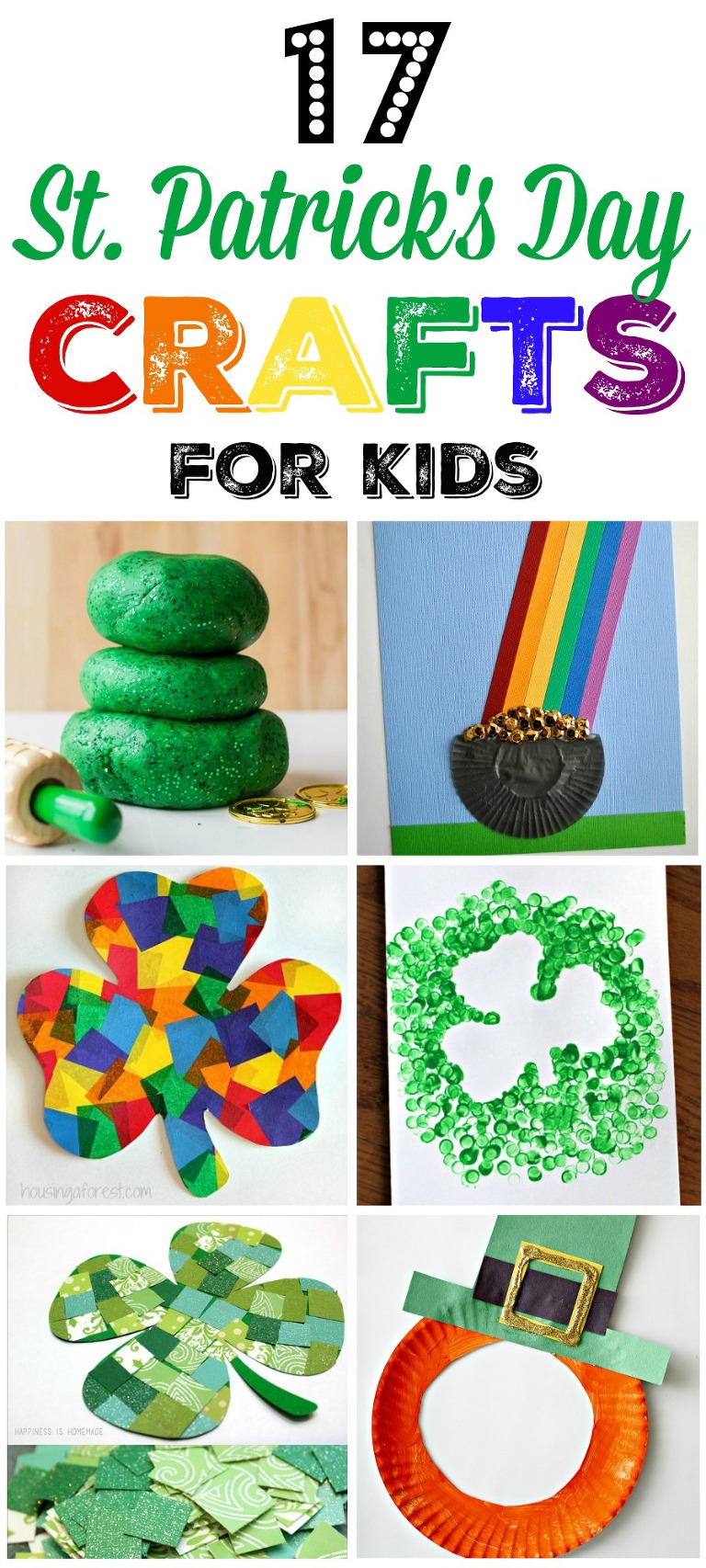 17 fun and easy St. Patrick's day crafts for kids