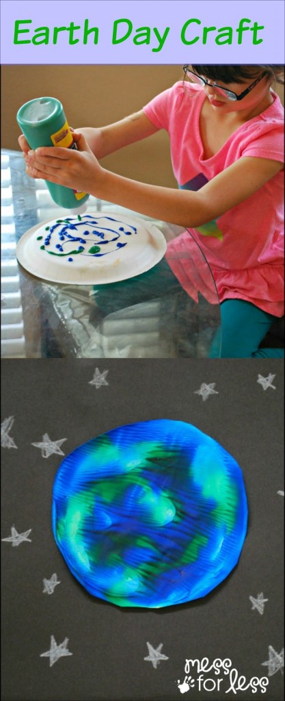 Earth Day paint craft