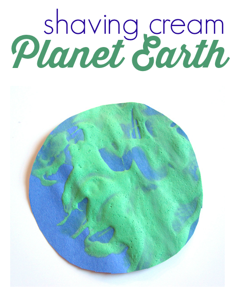 puffy paint earth