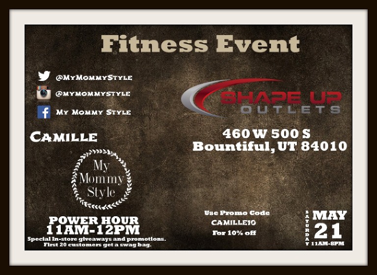 fitness event shape up outlets