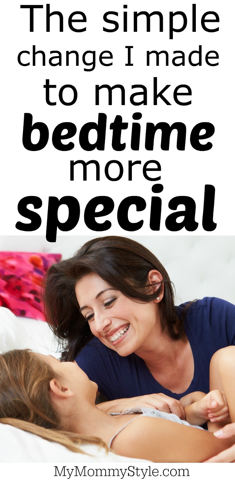 The simple change I made to make bedtime more special