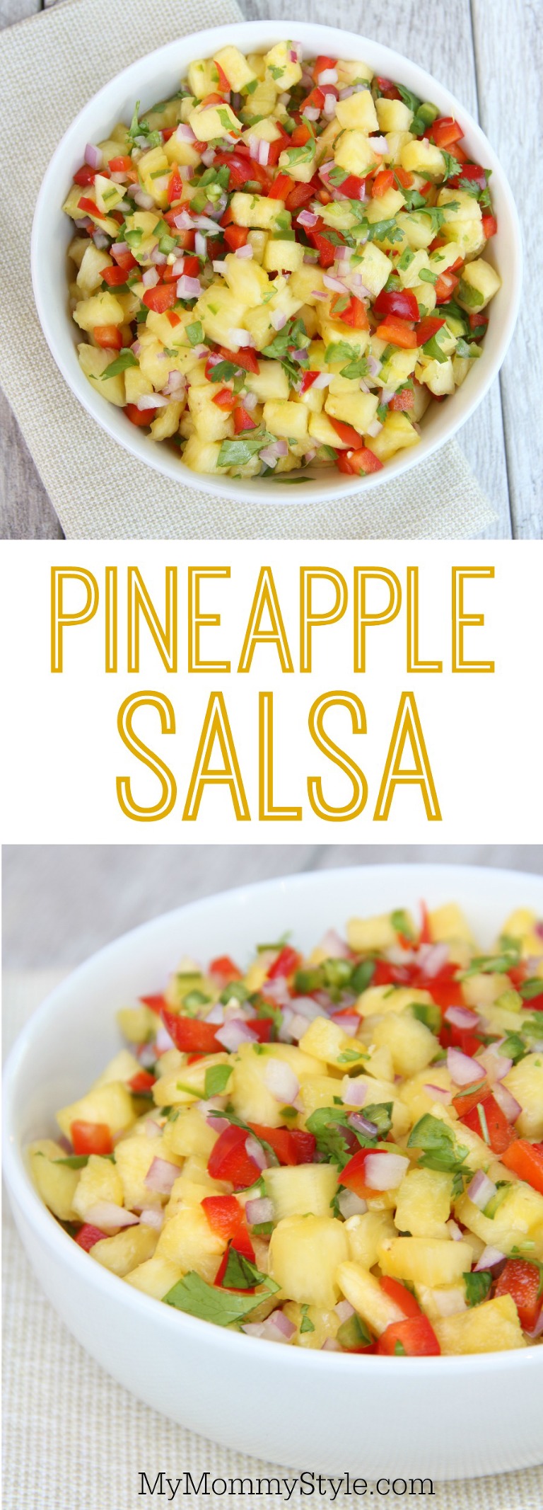 Easy Pineapple salsa