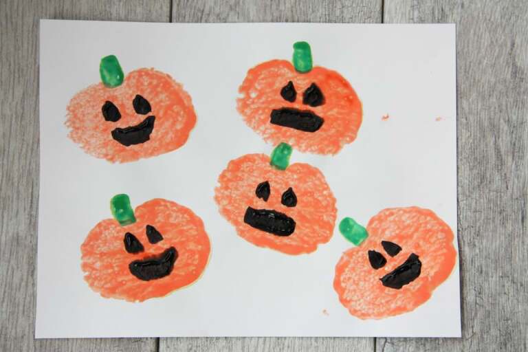 pumpkin crafts for kids