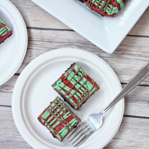 Red Velvet Cheesecake Brownies