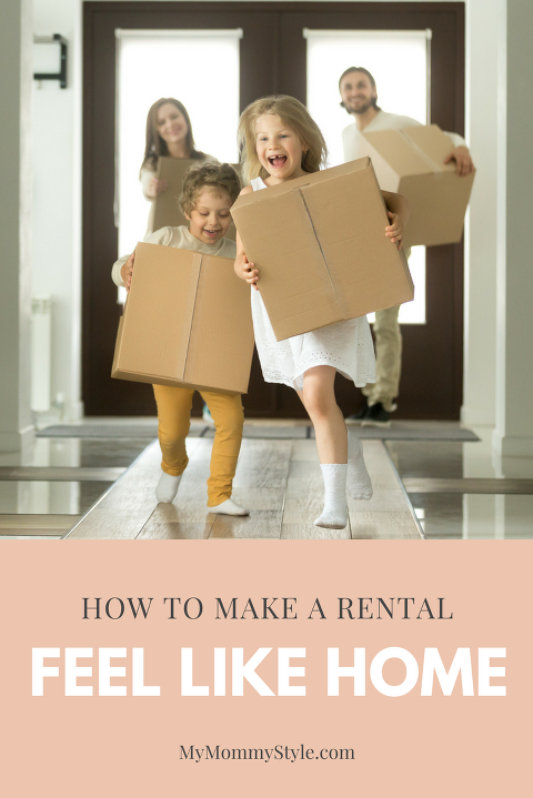 how to make a rental feel like home