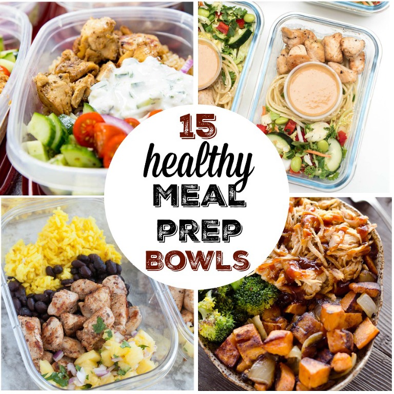 healthy ground turkey meal prep bowls