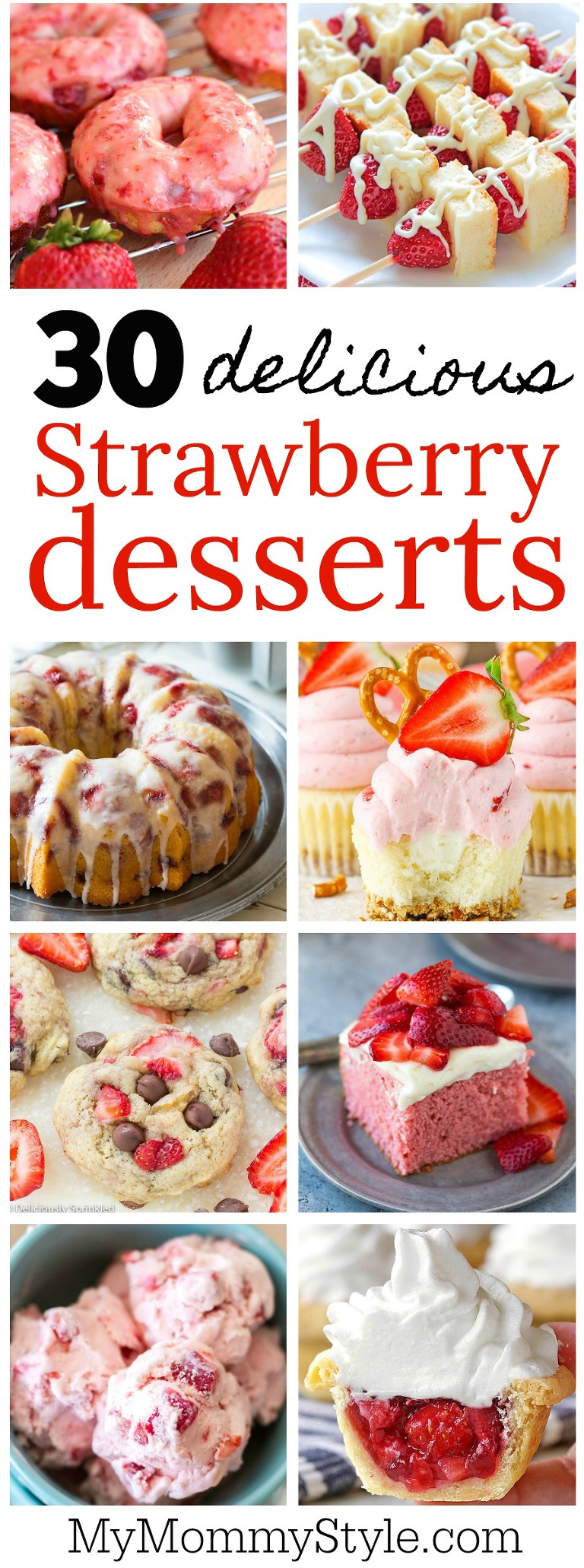 30 delicious strawberry desserts