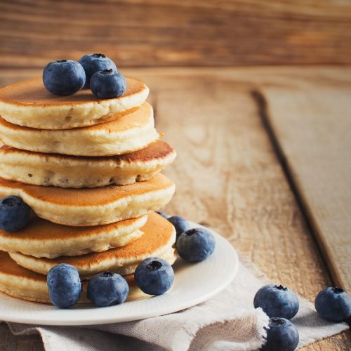 Keto almond flour pancakes