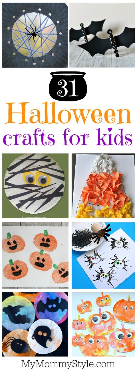 31 halloween crafts for kids