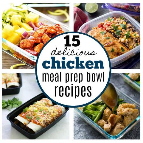 15 healthy and easy meal prep bowl recipes