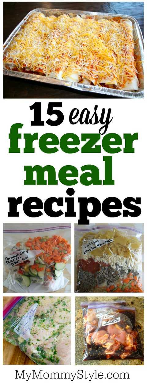 15 favorite freezer meal recipes - My Mommy Style