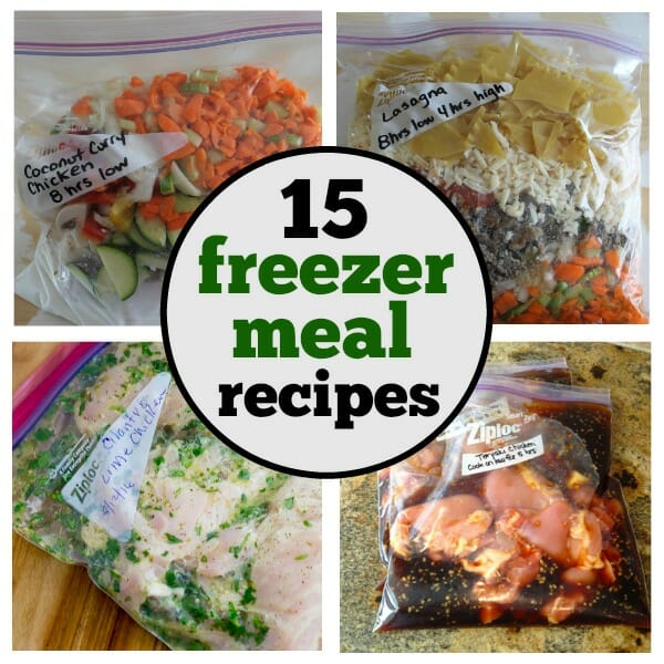 15 favorite freezer meal recipes - My Mommy Style