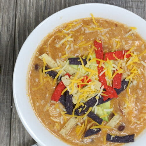 Instant Pot Chicken Tortilla Soup