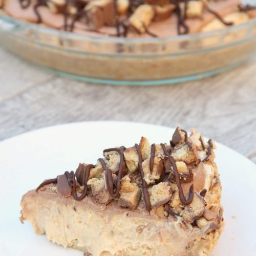 Peanut Butter Twix Pie