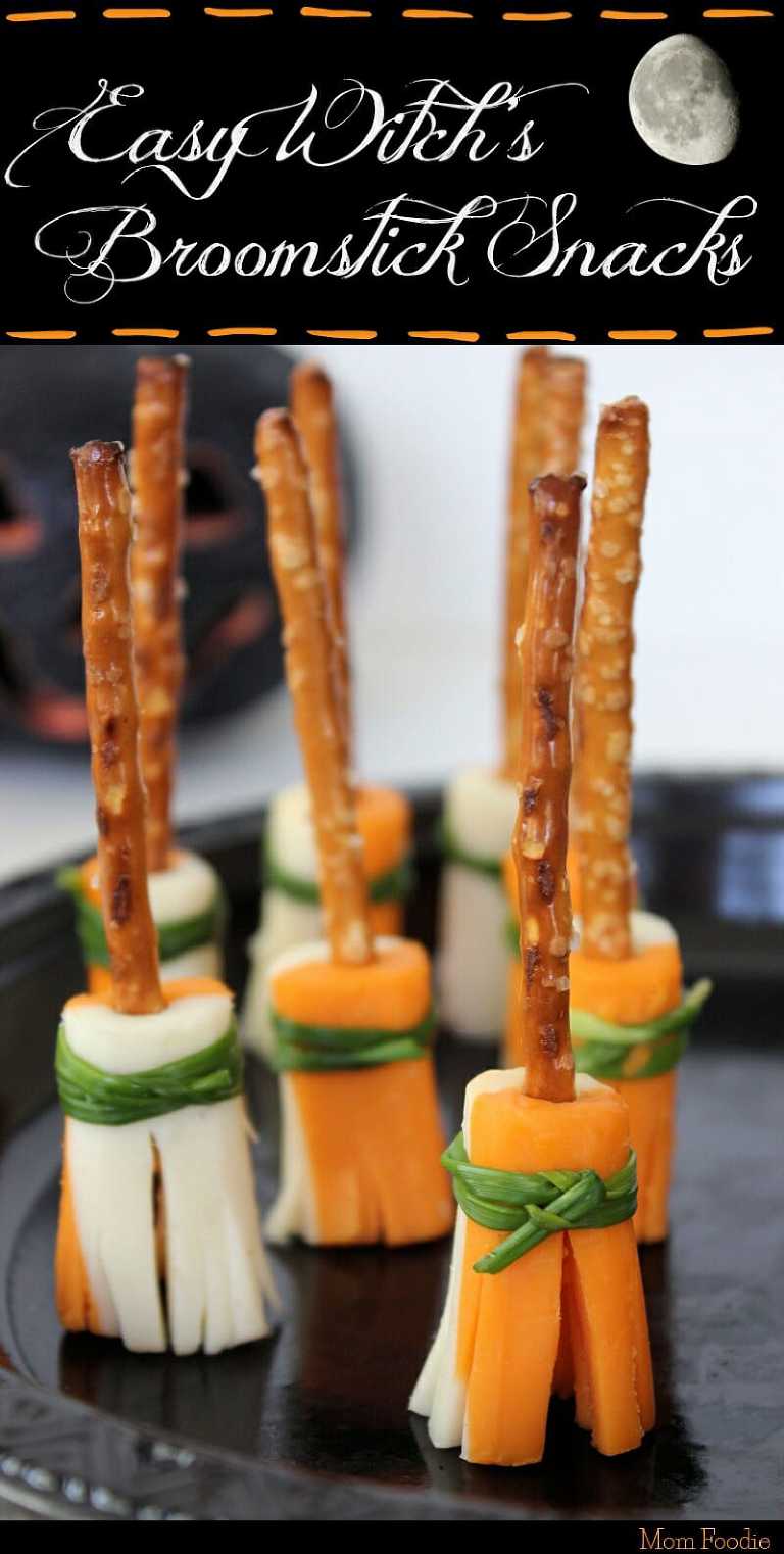 Witch's broomstick snacks