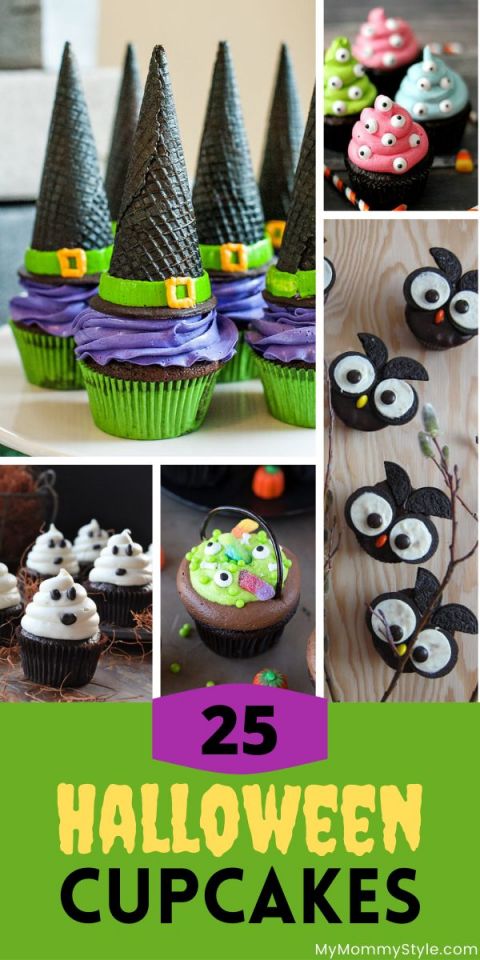 25 Halloween Cupcakes