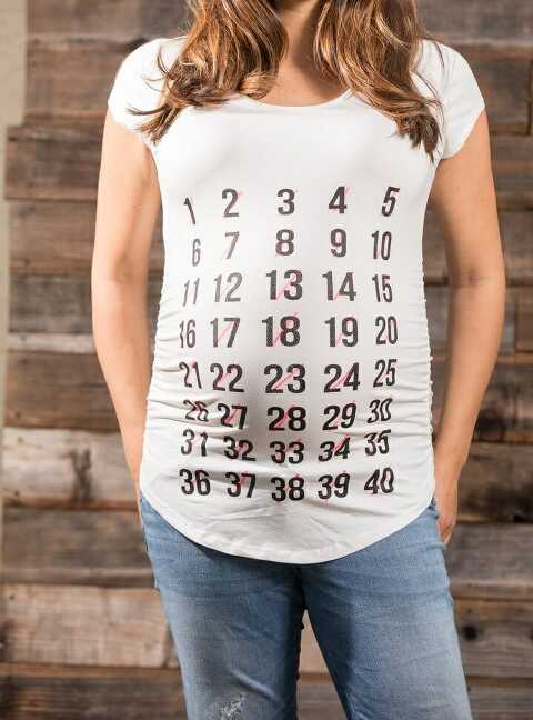 Pregnancy Countdown T-shirt