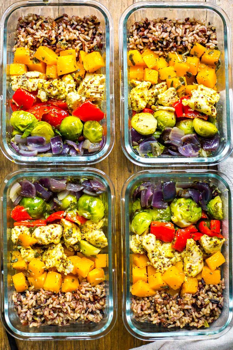 Chicken and Butternut Squash Meal Prep