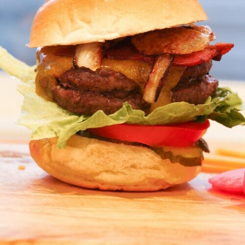 Air Fryer Burger