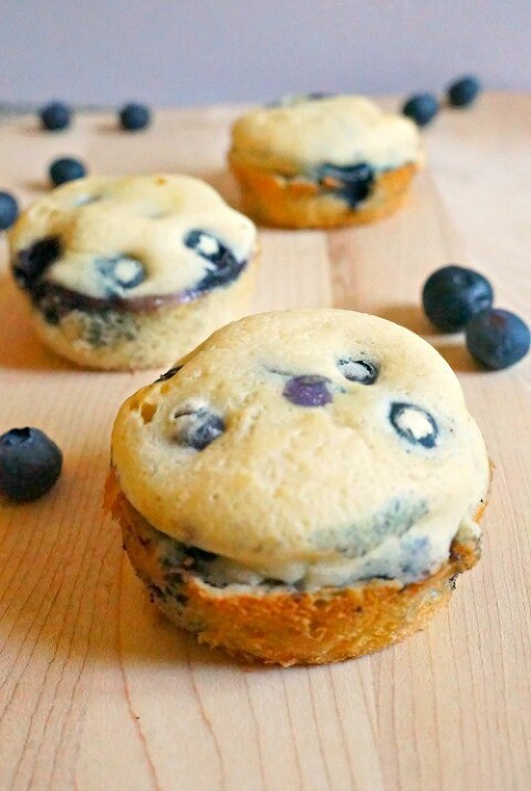 blueberry pancake bites