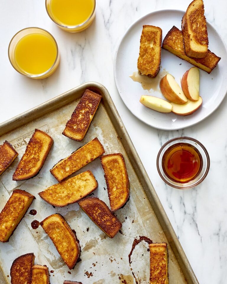 make-ahead frozen french toast sticks