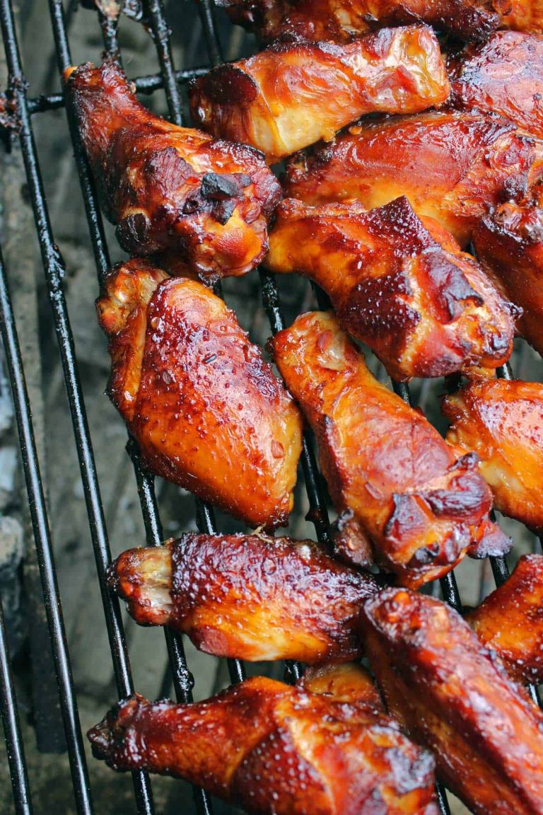 Brined applewood smoked chicken wings