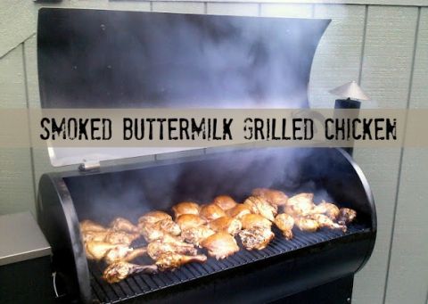 smoked buttermilk grilled chicken