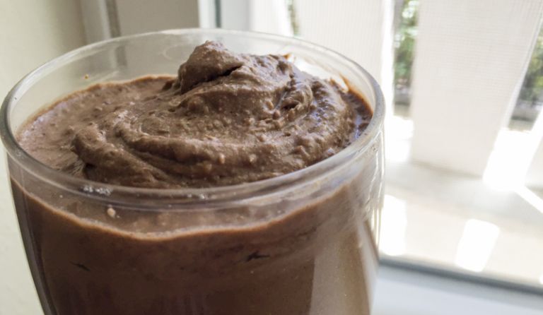 Chocolate Mousse made with shakeology