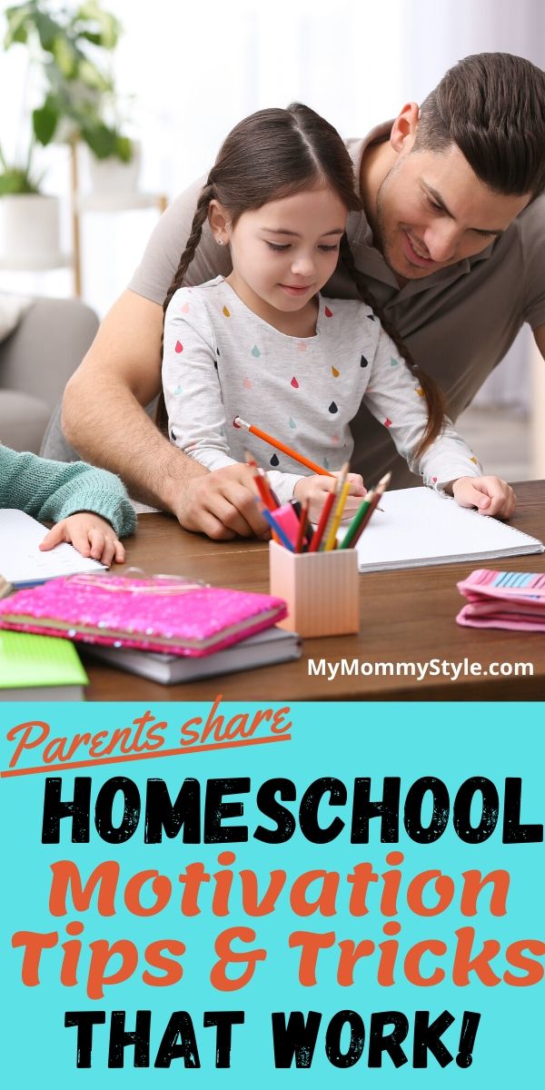 Keep kids happy and motivated to learn during temporary homeschooling. Parents and teachers share their tips and tricks  for what really works best. #temporaryhomeschooling #homeschool #COVID19 #school closure #stayathome #coronavirus via @mymommystyle
