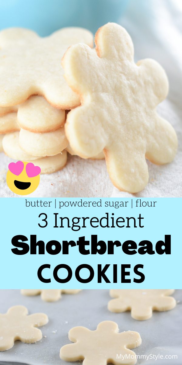 3 Ingredient Shortbread Cookies - My Mommy Style