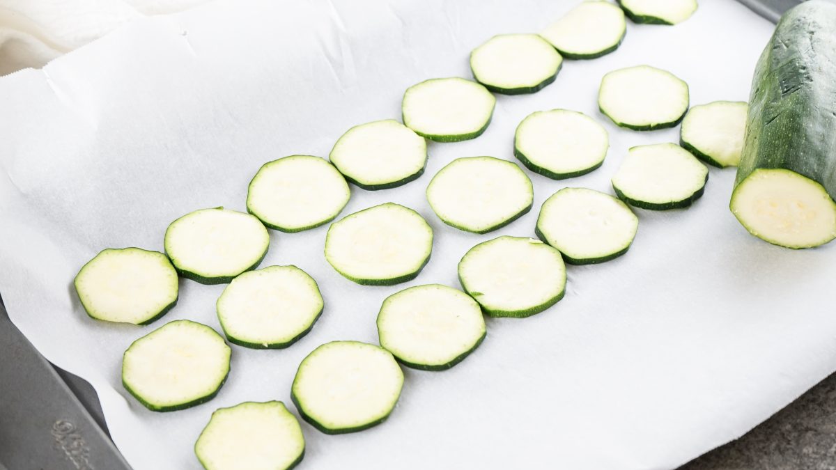 Zucchini slices