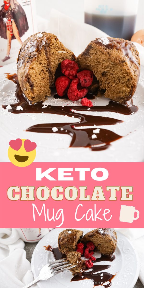 Keto Chocolate Mug Cake {Quick and Easy} - My Mommy Style