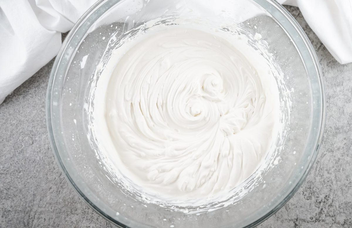 Whipped Homemade keto ice cream