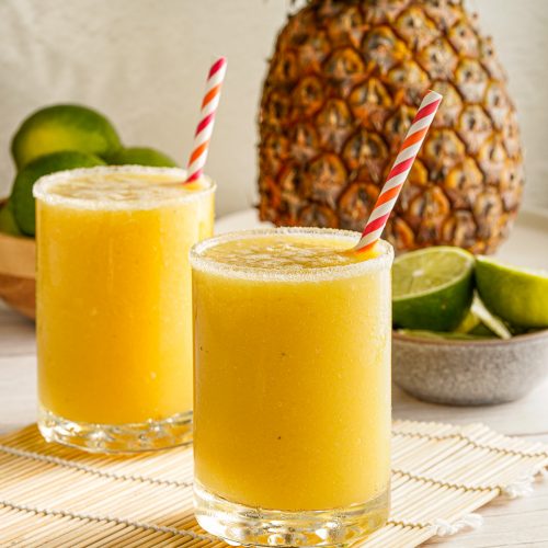 Pineapple and Mango Margarita Mocktail