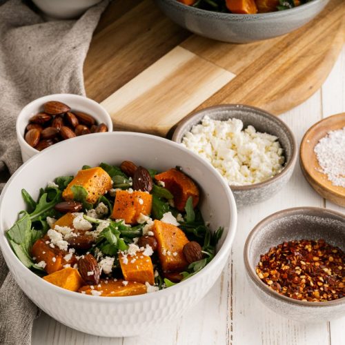 Butternut squash salad