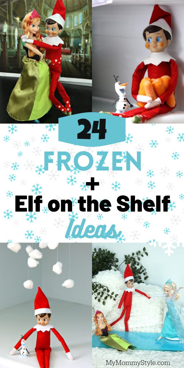 Frozen Elf on the Shelf