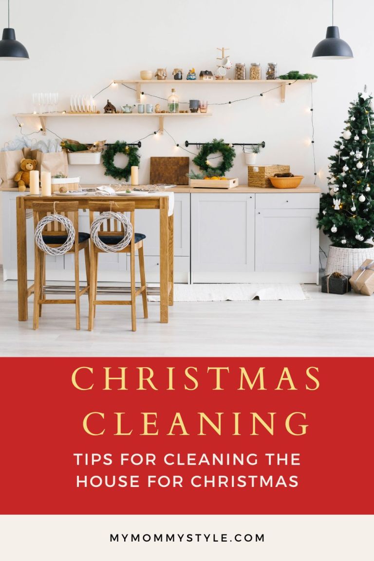 Cleaning the house is prep for Christmas