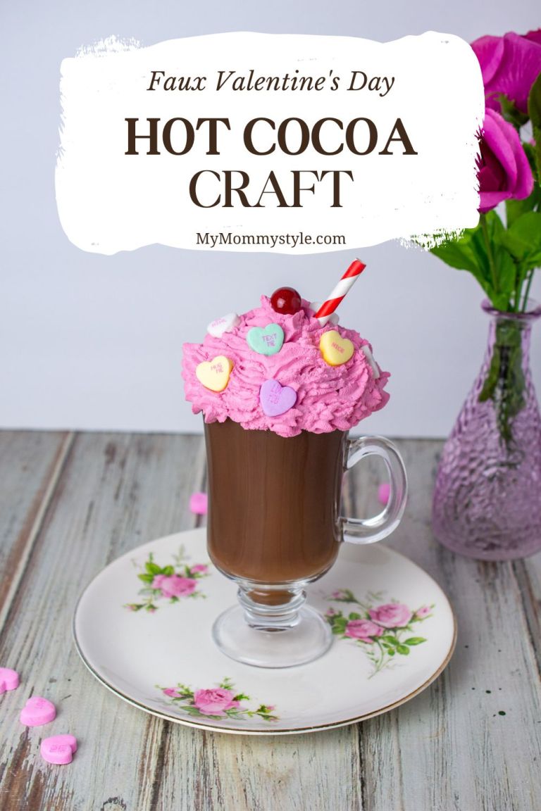 Faux Valentine's Day Hot Cocoa Craft! I