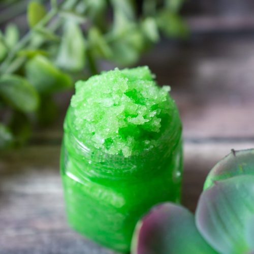This easy DIY lip scrub uses just three ingredients and leaves your lips feeling soft and smooth. Plus, it's made with natural ingredients so it's good for your skin! Give this recipe a try today.