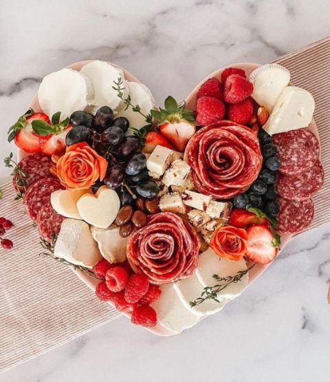 heart shaped board