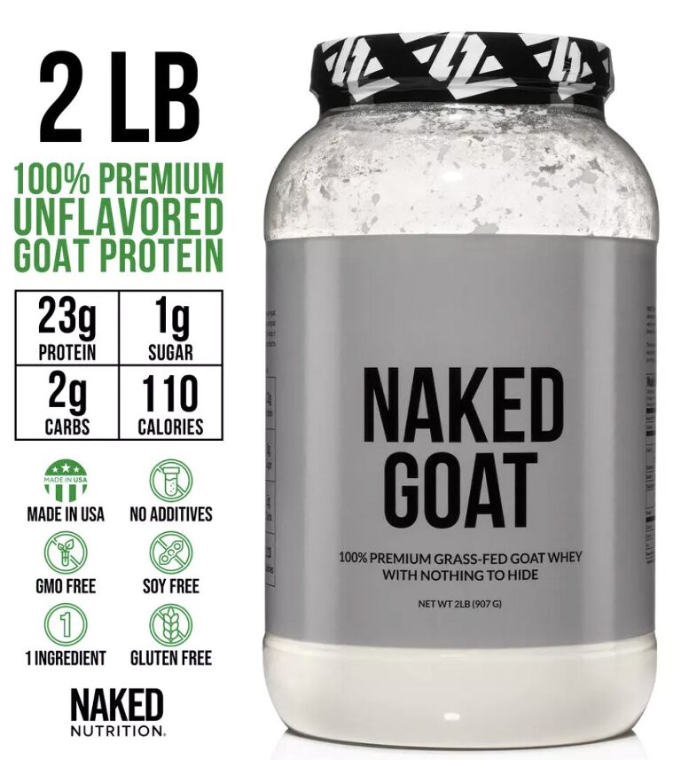 Struggling with whey protein made from cow's milk? Try Naked Goat protein powder by Naked Nutrition! This clean, goat whey protein is gentle on digestion and packed with essential nutrients. Perfect for busy moms needing a pure, effective protein boost. #GoatProtein #CleanEating #HealthyMoms