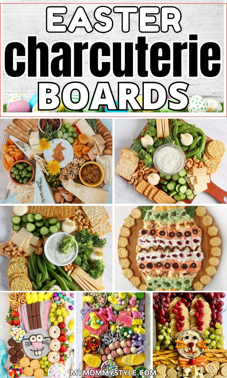 easter salads, easter charcuterie boards