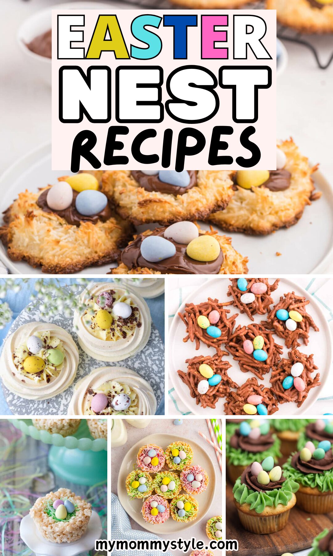These 30 Easter Nest Dessert Recipes are the cutest way to sweeten up your spring! 🐰 From no-bake chow mein nests to coconut macaroons and chocolate cupcakes topped with candy eggs—these treats are festive, fun, and super easy to make. Perfect for Easter parties, baking with kids, or adding charm to your dessert table! #EasterDesserts #EasterTreats #EasterNests #NoBakeDesserts #SpringBaking #KidFriendlyRecipes