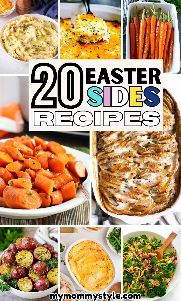 Colorful Easter side dish featuring roasted carrots and creamy potatoes, perfect for holiday dinners and spring brunches