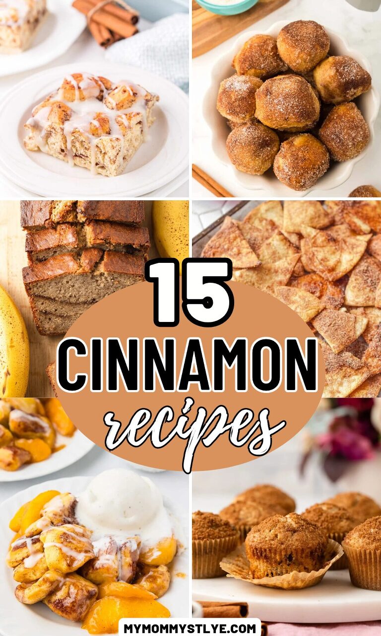Roundup Image for Cinnamon Recipes 