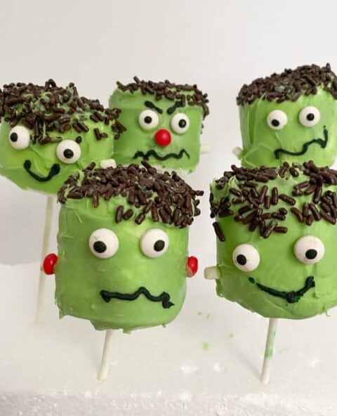 Roundup Image for Halloween Monster Recipes 