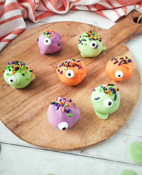 Roundup Image for Halloween Monster Recipes 